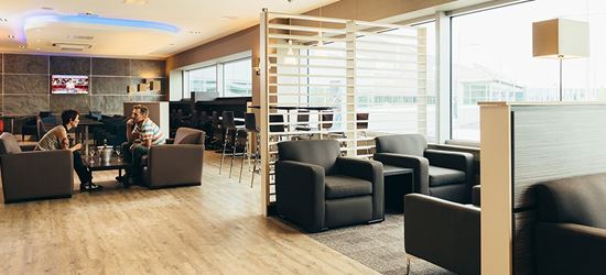 The Seating Area at the Aspire Airport Lounge in Edinburgh Airport